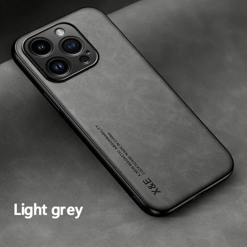 Luxury Leather Case For iPhone 16 15 14 11 13 12 Pro Max Mini XR 15 14 16 Plus Shockproof Cover For iPhone XS Max 8 7 SE Funda