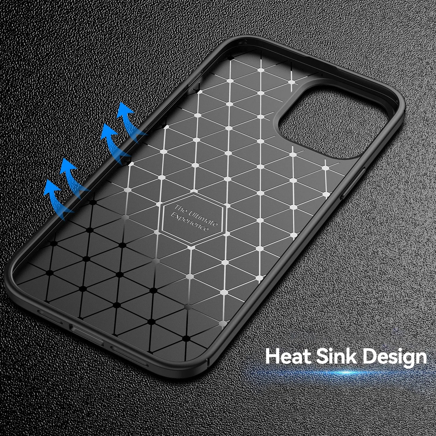 Discount For iPhone 16 Pro Max Case Carbon Fiber Patten Back Cover iPhone16 iPhone16Pro iPhone16ProMax Anti-Knock Camera Proection Fundas sale