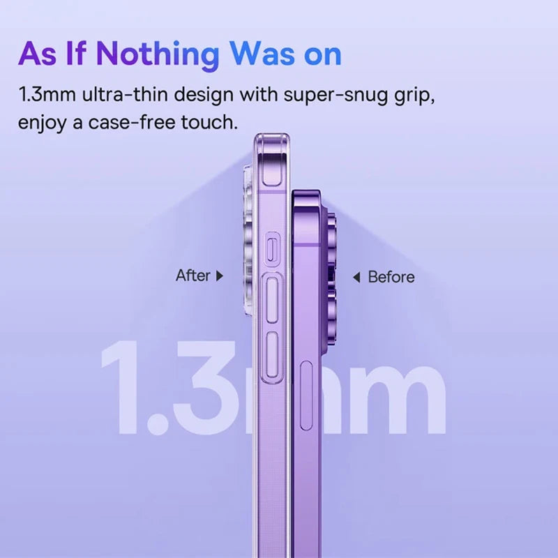 Clear Case for iPhone 16 15 14 13 12 11 Pro Max Plus Soft TPU Case for iPhone XS Max X XR Cover Transparent Phone Case