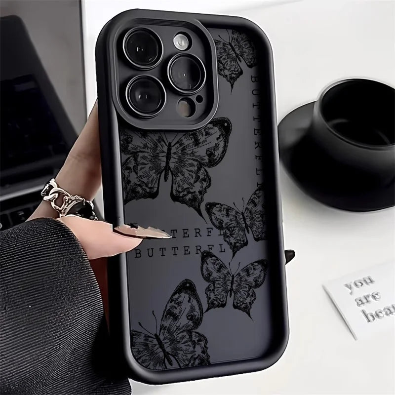 Soft Candy Liquid Silicone Phone Case For iPhone 15 Pro Case for iPhone 11 13 12 16 14 Pro Max XR XS X 7 8 SE Shockproof Cover