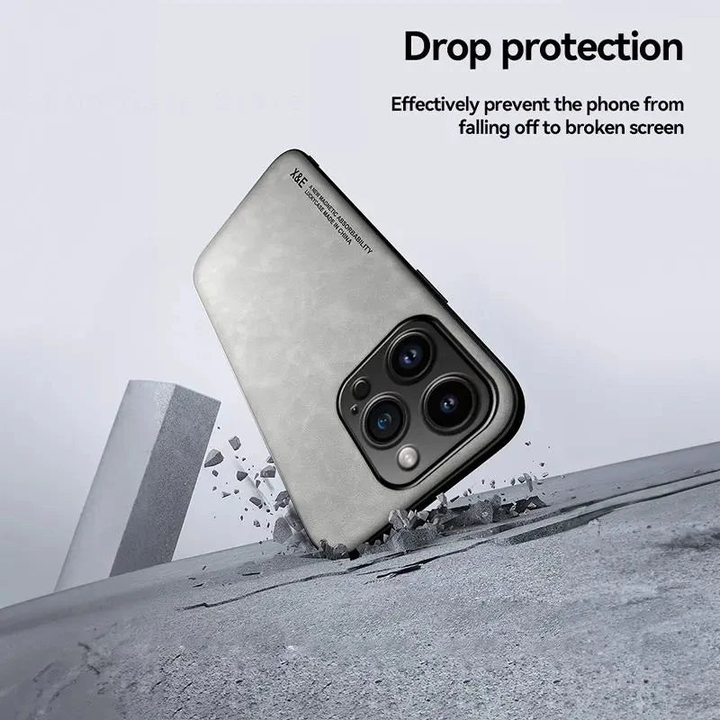 Luxury Leather Case For iPhone 16 15 14 11 13 12 Pro Max Mini XR 15 14 16 Plus Shockproof Cover For iPhone XS Max 8 7 SE Funda