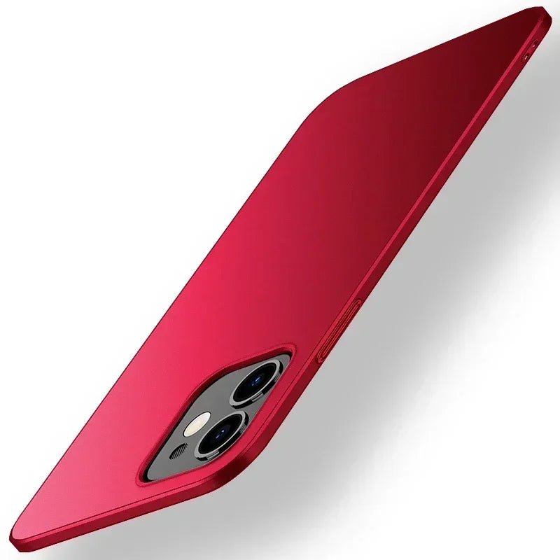 Cases For APPLE iPhone 16 15 14 13 12 11 Pro Max Plus Mini Shockproof Case Cover Hard Plastic Ultra Slim Frosted Covers