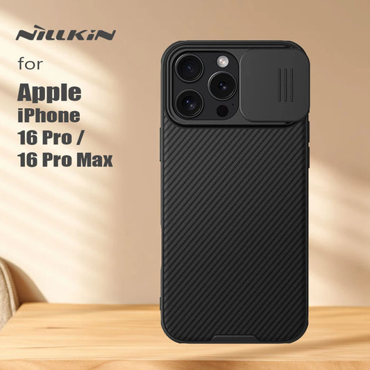 Discount For iPhone 16 Pro Max / 16 Pro  Case Camshield Pro Case Back Cover Slide Lens Bumper Camera Protection Back Cover sale