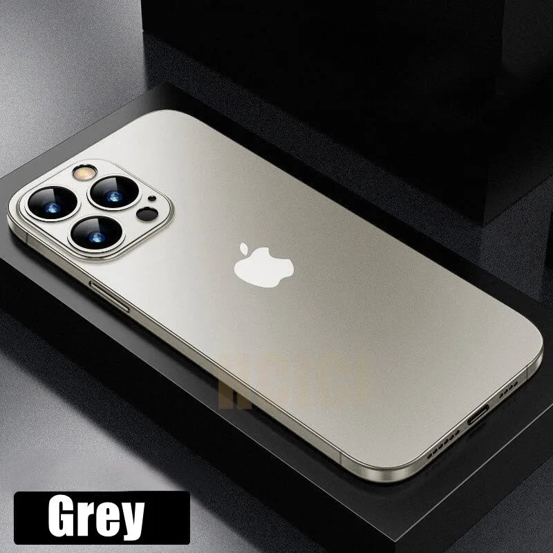 Ultra Thin Matte Case For IPhone 16 15 14 13 12 Mini X XR 11 Pro Max Full Cover For IPhone 15 14 8 Plus Hard PC Shockproof Cases