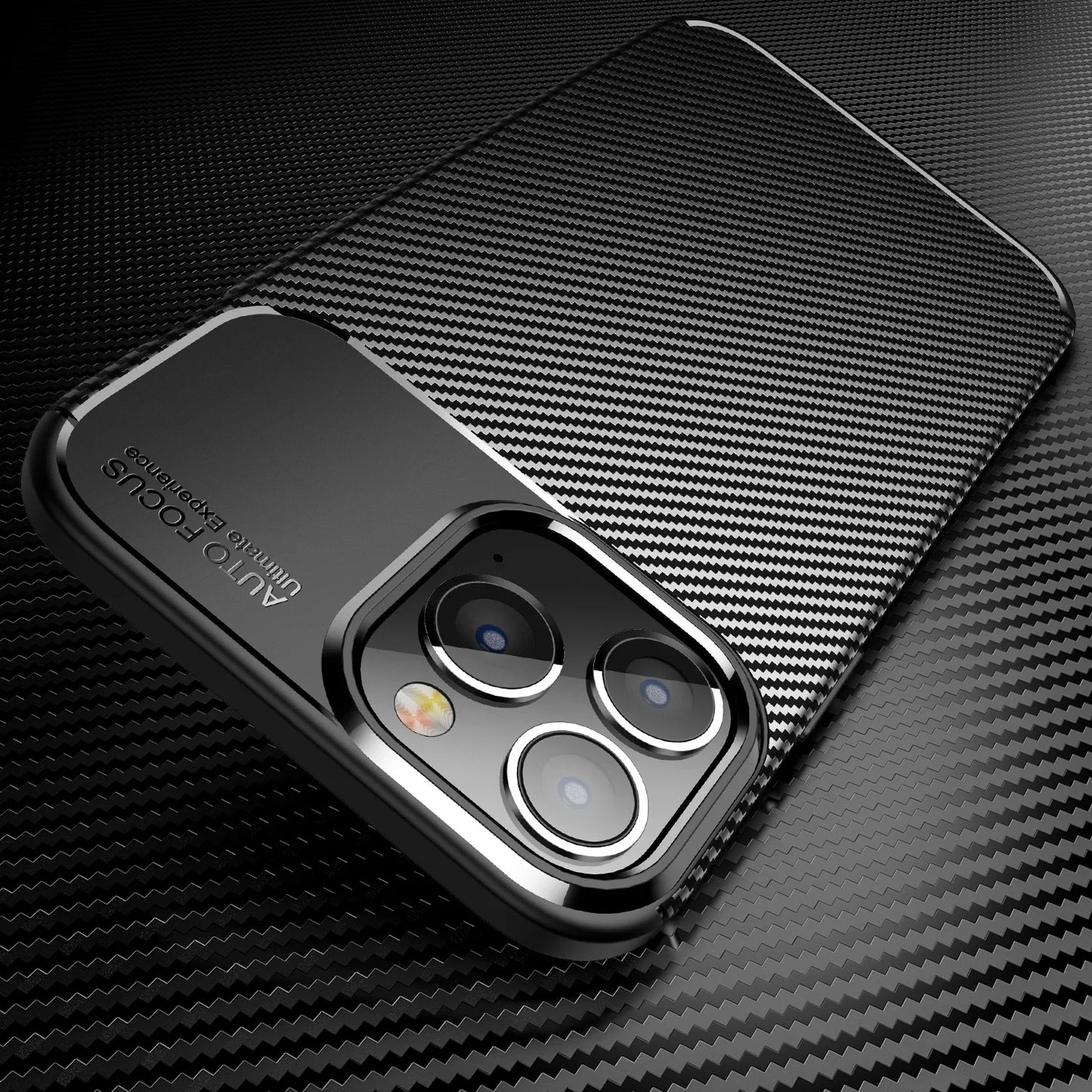 For iPhone 16 Pro Max Case Carbon Fiber Patten Back Cover iPhone16 iPhone16Pro iPhone16ProMax Anti-Knock Camera Proection Fundas